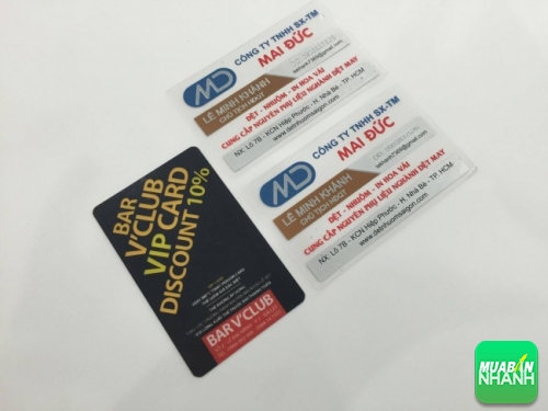 Thẻ nhựa PVC trong suốt in ấn tại C&ocirc;ng ty Thẻ Nhựa l&agrave;m thẻ nh&acirc;n vi&ecirc;n sang trọng
