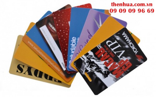 In thẻ nhựa cho chất lượng bền nhất
