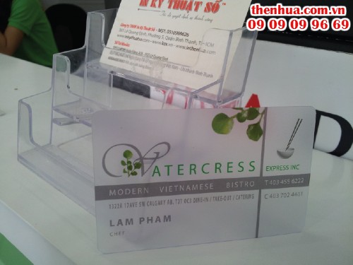 In card nhựa &ndash; thẻ nhựa