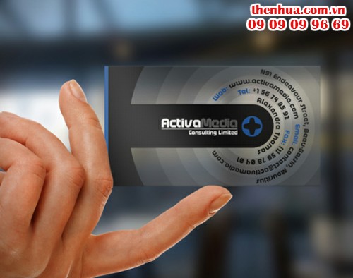 mẫu thẻ nhua cao cap