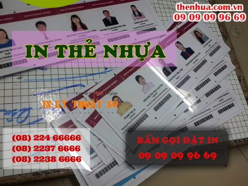Bấm gọi đặt in thẻ nhựa với Công ty TNHH In Kỹ Thuật Số - Digital Printing