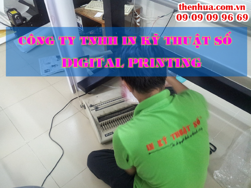 Đội ngũ nhân viên Công ty TNHH In Kỹ Thuật Số - Digital Printing